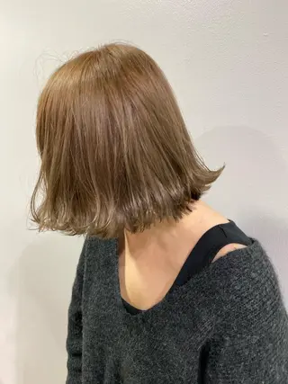 ショート カラー 低ダメージパーマ ケアパーマ/武田明大のヘアスタイル