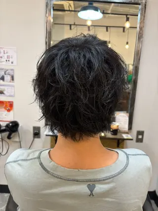 ミディアム メンズ特化‼️ miyu-︎💕︎のヘアスタイル