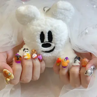 ネイル Bonnal所属・Manamǐ 個性派のネイルデザイン