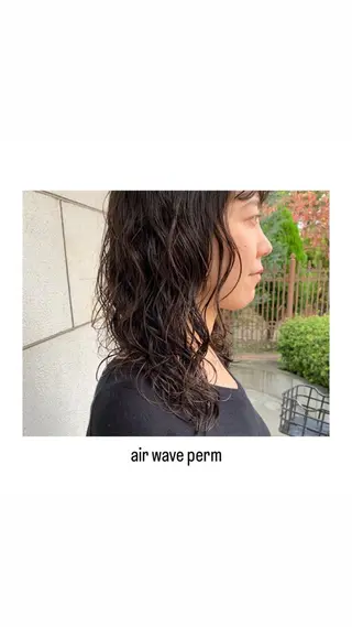ミディアム カラー パーマ ヘアアレンジ メンズ キッズ ネイル マツエク・マツパ アイブロウ hiro【沿線で叶う 似合わせhair】のヘアスタイル