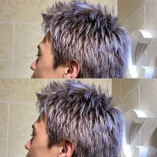 ショート カラー 縮毛・酸性ストレート 特化のヘアスタイル