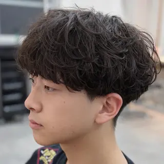 パーマ メンズ 男の理想を叶える🔥 メンズパーマ特化|関のヘアスタイル