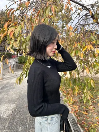 ショート 似合わせヘア/透明感 カラー/ Rioのヘアスタイル