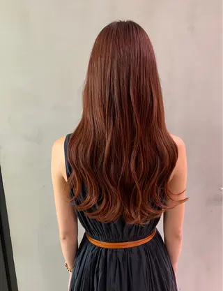 ロング カラー yui .のヘアスタイル