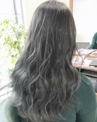 ロング カラー ヘアアレンジ GiseL天神カラー 髪質改善/ブリーチのヘアスタイル