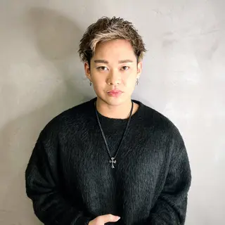 カラー メンズ 梅田中崎町メンズ 美容師ユースケのヘアスタイル