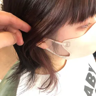 ミディアム Glanz hair 坂牛匠のヘアスタイル