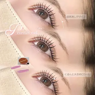 マツエク・マツパ 代官山MIRU🤍 似合わせ束感/美眉のマツエク・マツパデザイン