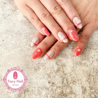 ネイル tiarynail K K🐼のネイルデザイン