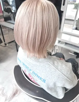 ショート カラー 💘韓国カラー💘 クルミのヘアスタイル
