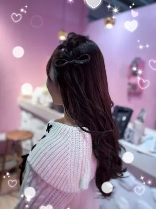ヘアアレンジ カット モデル募集🎀あゆみのヘアスタイル