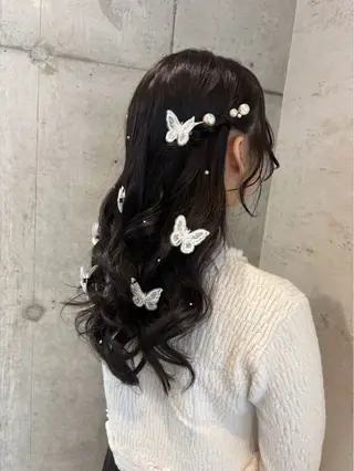 ロング ヘアアレンジ 美髪× ヘアセット✨Araiのヘアスタイル