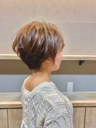 ショート パーマ arc. arc.のヘアスタイル