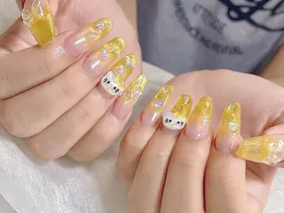 ネイル 🎀ネイルサロン エクラYUI🎀のネイルデザイン