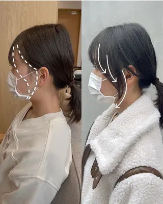 ロング カラー ヘアアレンジ レイヤーカット/ 田中 しょうのヘアスタイル