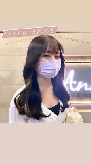 カラー Erina レイヤー/似合わせ♡のヘアスタイル