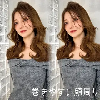 ミディアム 韓国カット/透明感 カラー/NANAMIのヘアスタイル