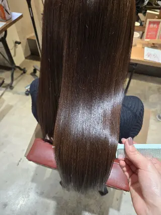 ロング カラー 韓国好き🇰🇷 美容師MIKUのヘアスタイル