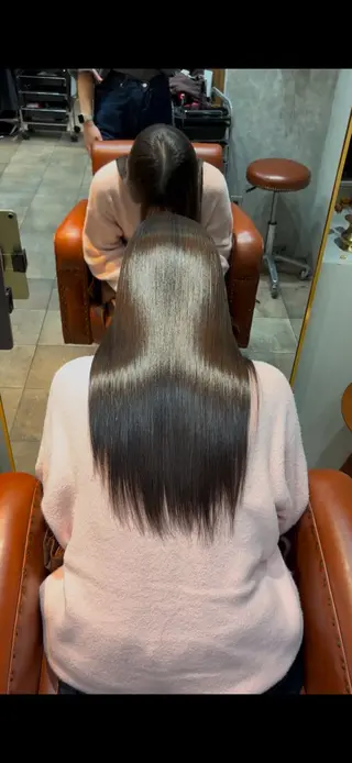 ロング ♡髪質改善ストレート 清水歩美♡のヘアスタイル