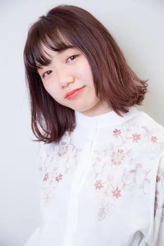 ミディアム カラー マネージャー 山城洸希のヘアスタイル