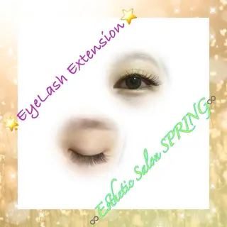 マツエク・マツパ Esthetic Salon SPRING所属・ｴｽﾃﾃｲｯｸｻﾛﾝ ｽﾌﾟﾘﾝｸﾞのマツエク・マツパデザイン