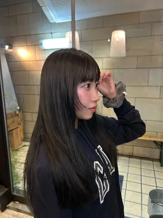 ロング 原宿/透明感カラー 🌴yacoのヘアスタイル