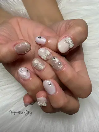 ネイル infinity skyのネイルデザイン