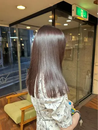 ミディアム カラー 矢野 晃平のヘアスタイル
