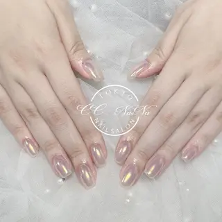 ネイル CC NaNa ワンホンネイル🌙Nのネイルデザイン
