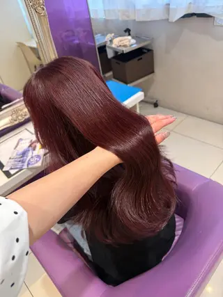 カラー 🍒ベージュ/ピンク ベージュ🍒なつきのヘアスタイル
