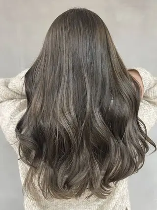 ロング カラー メンズ/￥3300～ EARTH/山崎開世のヘアスタイル
