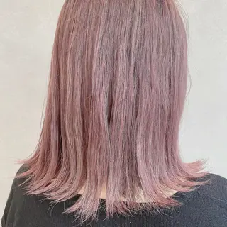 ミディアム カラー 🎀 Haruna ¦透明感カラー🎀のヘアスタイル