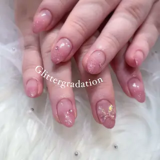 ネイル ️🫧もこ 艶感ネイル🫧のネイルデザイン