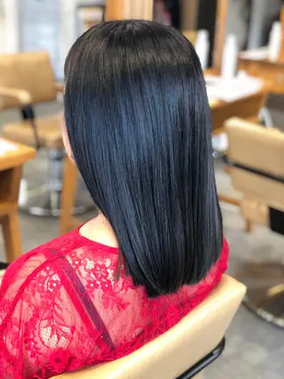 セミロング カラー ヘアアレンジ 🌼圧倒的な口コミ数 BRAVE柏東口のヘアスタイル