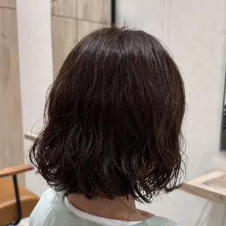 ショート パーマ 大人可愛いhair 🐾🩵HANAのヘアスタイル