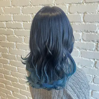 セミロング カラー 🩰韓国レイヤー🩷 艶カラー🌷小栁歩美のヘアスタイル