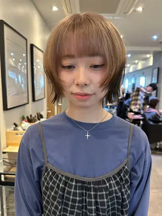 ショート ブリーチ・レイヤ ー特化🔥 ちかまるのヘアスタイル