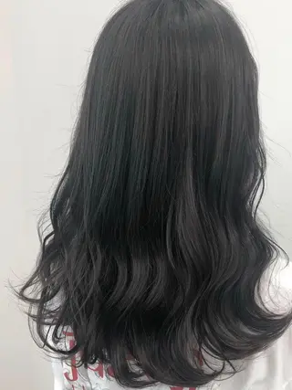 ロング カラー ヘアアレンジ 【公式】amble luxe池袋東口🩷のヘアスタイル