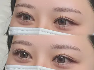 マツエク・マツパ アイブロウ専門店iBROW.新越谷店所属・iBROW. 新越谷 田中 桃香のマツエク・マツパデザイン