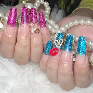 ネイル Feel ‪‪☺︎‬Yuriaのネイルデザイン