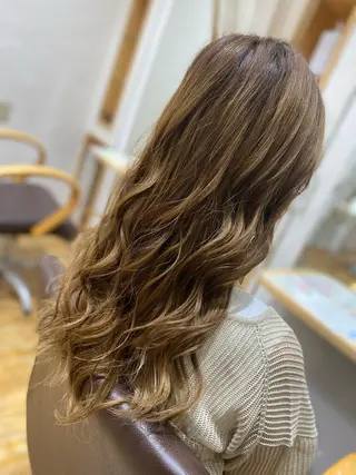 ミディアム カラー 堀 大輔のヘアスタイル