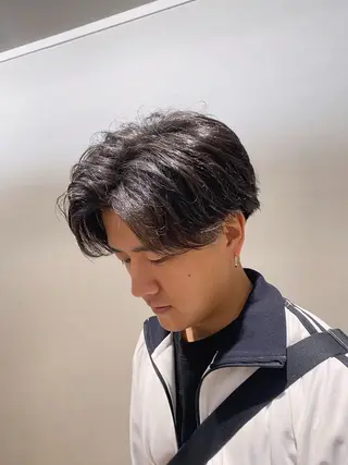 ショート パーマ BOSHU HAIR所属・【メンズ特化】 茅野　洋介のヘアスタイル