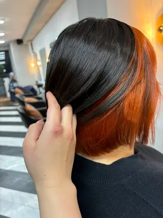 ショート カラー 🦄艶髪育毛🌟毛髪 診断/セット/駒井のヘアスタイル