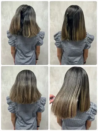 ミディアム ⚠️美容室迷子⚠️ 谷口にお任せ😊のヘアスタイル