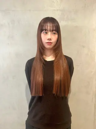 ロング タナカ カナ🫧のヘアスタイル