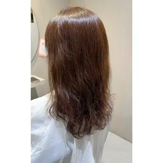 ロング カラー 坂野 美葵のヘアスタイル