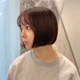 ミディアム カット特化 /BLUET/新宿のヘアスタイル