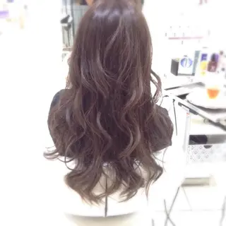 ロング 上田 篤史のヘアスタイル