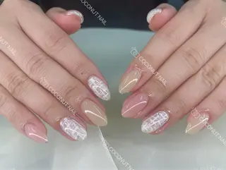 ネイル 神田 ココナッツのネイルデザイン