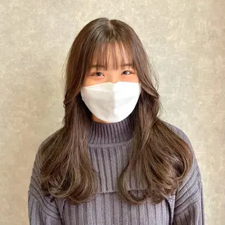 セミロング カラー 一ノ瀬 暁のヘアスタイル